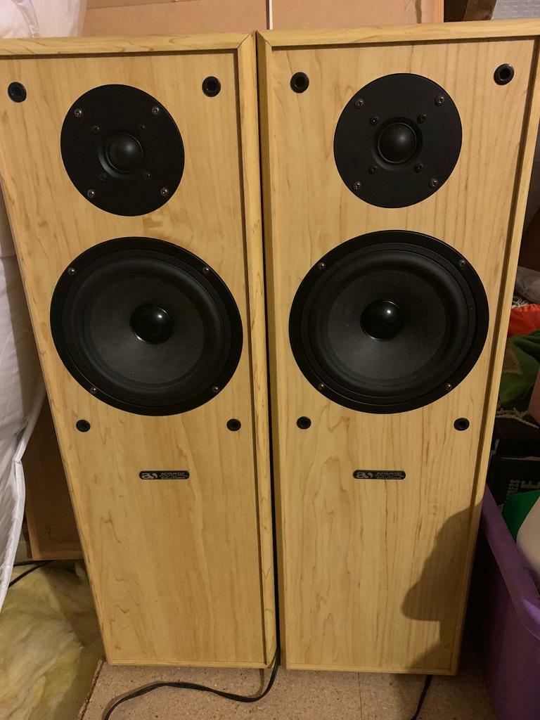 acoustic solutions floorstanding speakers